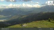 Archived webcam image showing Top Station zellamseeXpress on 18 Jun 2026 at 19:38