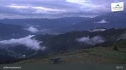 Archived webcam image showing Top Station zellamseeXpress on 18 Jul 2026 at 05:12