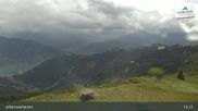 Archived webcam image showing Top Station zellamseeXpress on 18 Jul 2026 at 13:12