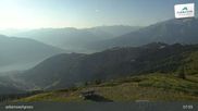 Archived webcam image showing Top Station zellamseeXpress on 3 Aug 2026 at 08:44