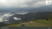 Archived webcam image showing Top Station zellamseeXpress on 17 Aug 2026 at 07:35