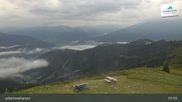 Archived webcam image showing Top Station zellamseeXpress on 17 Aug 2026 at 08:35