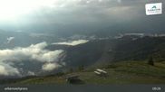 Archived webcam image showing Top Station zellamseeXpress on 17 Aug 2026 at 09:35