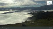 Archiviertes Webcam Bild: Schmitten: Bergstation des zellamseeXpress am 26.08.2026 um 09:23 Uhr