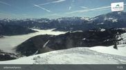Archiviertes Webcam Bild: Schmitten: Bergstation des zellamseeXpress am 26 Feb 2026 um 11:35 Uhr