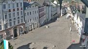Archiviertes Webcam Bild: Blick auf die Obere Marktstraße - Bad Tölz am 28.05.2026 um 08:51 Uhr