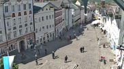 Archiviertes Webcam Bild: Blick auf die Obere Marktstraße - Bad Tölz am 28.05.2026 um 10:51 Uhr