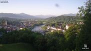 Archiviertes Webcam Bild: Blick vom Kalvarienberg in Bad Tölz am 28.05.2026 um 06:54 Uhr