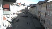 Archived webcam image showing Bad Tölz - Marienbrunnen on 26 Feb 2026 at 14:55