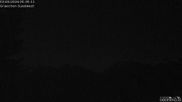 Archiviertes Webcam Bild: Grächen - Süd-West: Weisshorn am 02.05.2026 um 00:22 Uhr