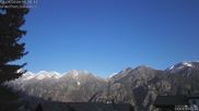 Archiviertes Webcam Bild: Grächen - Süd-West: Weisshorn am 28.05.2026 um 06:42 Uhr