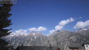 Archiviertes Webcam Bild: Grächen - Süd-West: Weisshorn am 28.05.2026 um 08:42 Uhr