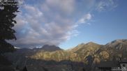 Archived webcam image showing Grächen - Weisshorn on 7 Aug 2026 at 07:42