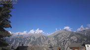 Archived webcam image showing Grächen - Weisshorn on 7 Aug 2026 at 08:42