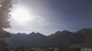 Archived webcam image showing Grächen - Weisshorn on 21 Sep 2026 at 16:40