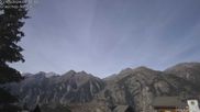 Archived webcam image showing Grächen - Weisshorn on 21 Sep 2026 at 10:40