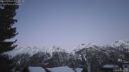 Archived webcam image showing Grächen - Weisshorn on 26 Feb 2026 at 07:42
