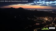 Archiviertes Webcam Bild: Ruhpolding - Rauschberg Bergstation am 04.07.2026 um 22:03 Uhr