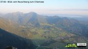 Archived webcam image showing Ruhpolding - Mt. Rauschberg on 24 Aug 2026 at 07:13