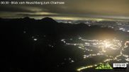 Archived webcam image showing Ruhpolding - Mt. Rauschberg on 10 Oct 2026 at 00:37