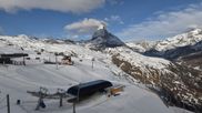 Archiviertes Webcam Bild: Riffelberg Zermatt am 10.04.2026 um 08:37 Uhr