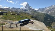 Archiviertes Webcam Bild: Riffelberg Zermatt am 12.07.2026 um 14:25 Uhr