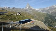 Archived webcam image showing Riffelberg Zermatt on 9 Aug 2026 at 08:45