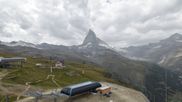 Archived webcam image showing Riffelberg Zermatt on 9 Aug 2026 at 14:45