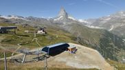 Archived webcam image showing Riffelberg Zermatt on 9 Aug 2026 at 10:45