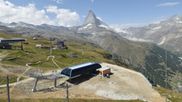 Archived webcam image showing Riffelberg Zermatt on 9 Aug 2026 at 12:45