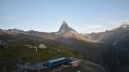 Archived webcam image showing Riffelberg Zermatt on 10 Aug 2026 at 07:48