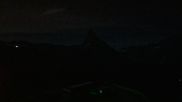 Archived webcam image showing Riffelberg Zermatt on 25 Sep 2026 at 00:08