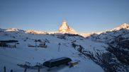 Archived webcam image showing Riffelberg Zermatt on 28 Mar 2026 at 06:14