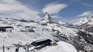 Archived webcam image showing Riffelberg Zermatt on 28 Mar 2026 at 12:14