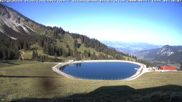 Archived webcam image showing Oberjoch - Wiedhag Alp top station on 23 Jun 2026 at 08:25