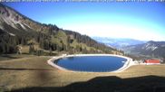 Archived webcam image showing Oberjoch - Wiedhag Alp top station on 12 Jul 2026 at 08:45
