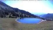 Archived webcam image showing Oberjoch - Wiedhag Alp top station on 12 Jul 2026 at 16:45