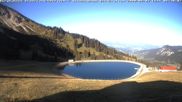 Archived webcam image showing Oberjoch - Wiedhag Alp top station on 8 Aug 2026 at 08:27