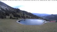 Archived webcam image showing Oberjoch - Wiedhag Alp top station on 3 Sep 2026 at 18:37