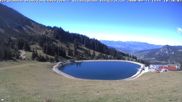 Archived webcam image showing Oberjoch - Wiedhag Alp top station on 22 Sep 2026 at 12:17