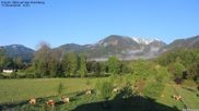 Archived webcam image showing Nordic Skiing: Trail in Klamm on 17 May 2026 at 07:28