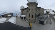 Archived webcam image showing Gornergrat: Top Station on 12 Apr 2026 at 18:17