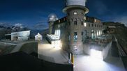 Archived webcam image showing Gornergrat: Top Station on 26 Aug 2026 at 00:51