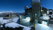 Archived webcam image showing Gornergrat: Top Station on 30 Oct 2026 at 00:27