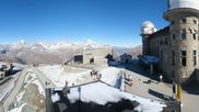 Archived webcam image showing Gornergrat: Top Station on 30 Oct 2026 at 10:27