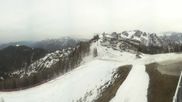 Archived webcam image showing Tarvisio - Monte Lussari top station on 12 Apr 2026 at 16:12