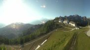 Archived webcam image showing Tarvisio - Monte Lussari top station on 26 May 2026 at 07:24