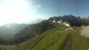 Archived webcam image showing Tarvisio - Monte Lussari top station on 11 Jul 2026 at 07:45
