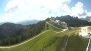 Archived webcam image showing Tarvisio - Monte Lussari top station on 11 Jul 2026 at 10:45