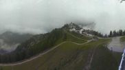 Archived webcam image showing Tarvisio - Monte Lussari top station on 25 Aug 2026 at 08:09